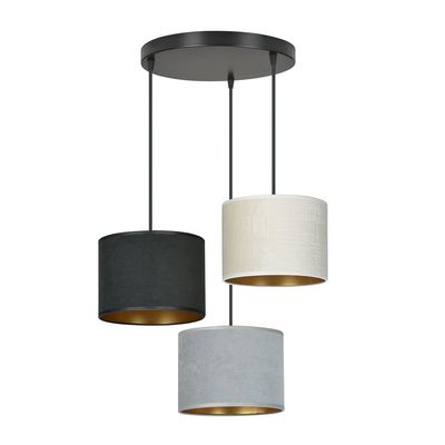 Pendul HILDE E27 Negru 1055_3PREM, Emibig