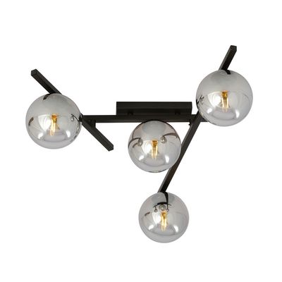 Plafoniera SMART E14 Negru 1104_4, Emibig