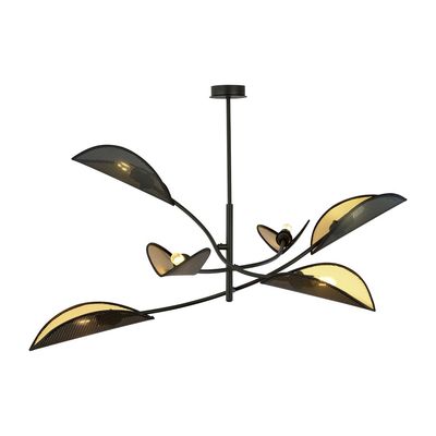 Plafoniera LOTUS E14 Negru 1106_6, Emibig