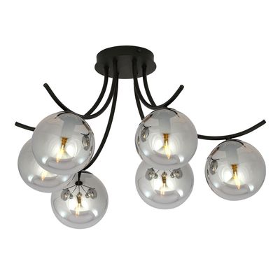 Plafoniera BOSTON E14 Negru 1110_6, Emibig