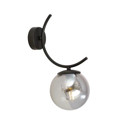 Aplica BOSTON E14 Negru 1110_K1, Emibig