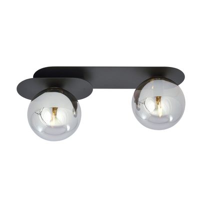 Plafoniera PLAZA E14 Negru 1119_2, Emibig
