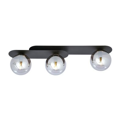 Plafoniera PLAZA E14 Negru 1119_3, Emibig