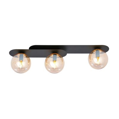 Plafoniera PLAZA E14 Negru 1120_3, Emibig
