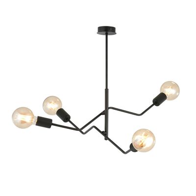 Plafoniera FRIX E27 Negru 1126_4, Emibig