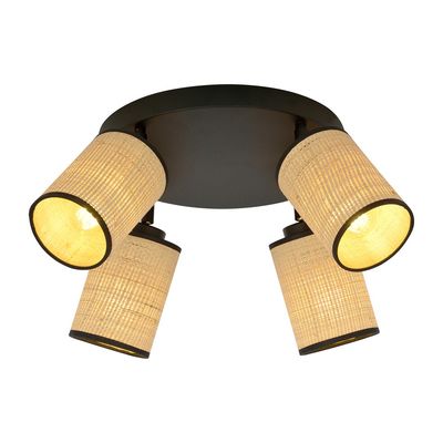 Plafoniera YOGA E14 Negru 1151_4PREM, Emibig