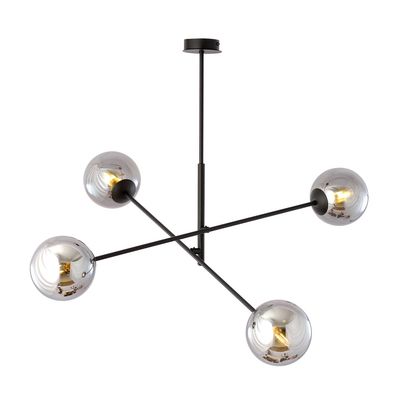 Pendul LINEAR E14 Negru 1167_4, Emibig