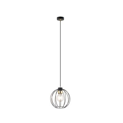 Pendul GINO E27 Negru + auriu 1222_1, Emibig