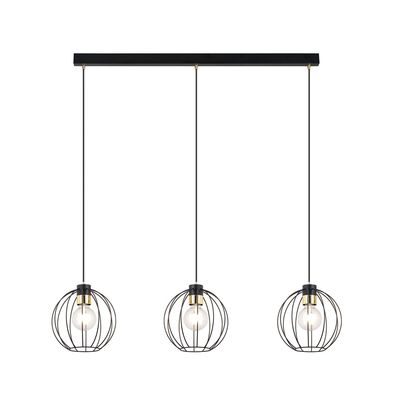 Pendul GINO E27 Negru + auriu 1222_3, Emibig
