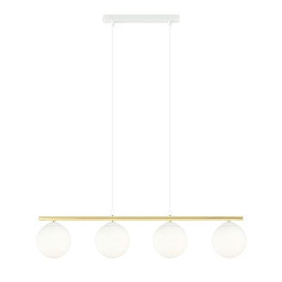 Pendul ALLORA E14 Alb + Auriu 1255_4, Emibig