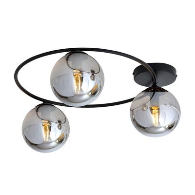 Plafoniera SOPRA E14 Negru 1256_3, Emibig