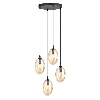 Pendul ASTRAL E14 Negru 1267_4PREM, Emibig