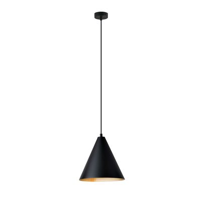 Pendul REBEL E27 Negru + auriu 1271_1, Emibig