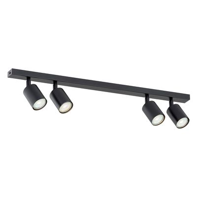 Plafoniera FLASH  GU10 Negru 1312_4, Emibig