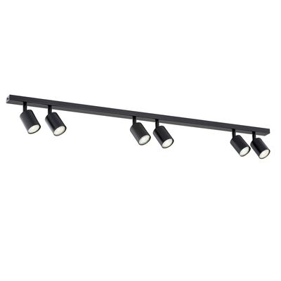 Plafoniera FLASH  GU10 Negru 1312_6, Emibig