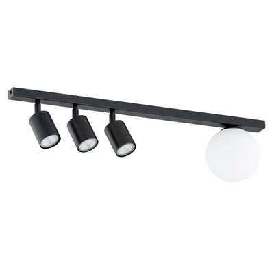 Plafoniera BASTER  GU10,  E14 Negru 1314_4, Emibig