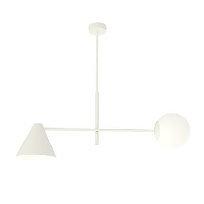 Lustra HERMES E14 Alb 1348_2, Emibig