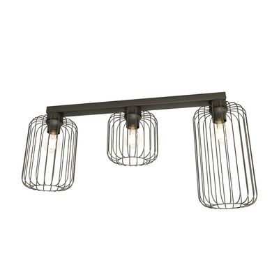 Plafoniera BARN E27 Negru 1367_3, Emibig