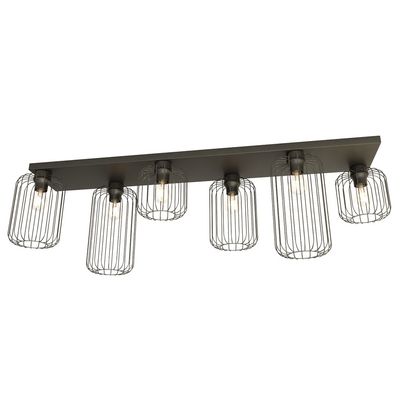 Plafoniera BARN E27 Negru 1367_6, Emibig