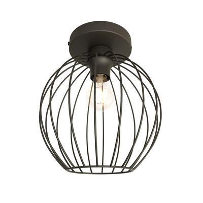Plafoniera NEST E27 Negru 1371_1, Emibig