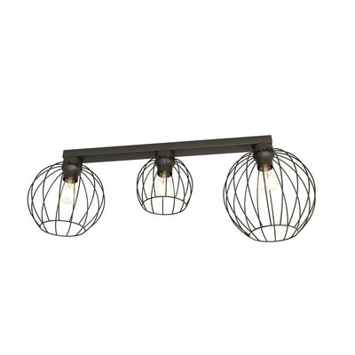 Plafoniera NEST E27 Negru 1371_3, Emibig