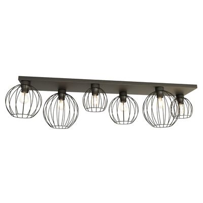 Plafoniera NEST E27 Negru 1371_6, Emibig