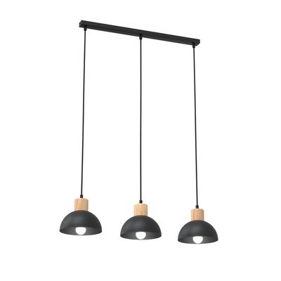 Plafoniera SECO E27 Negru 1393_3, Emibig