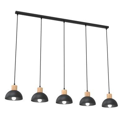 Plafoniera SECO E27 Negru 1393_5, Emibig