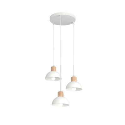 Plafoniera SECO E27 Alb 1394_3PREM, Emibig