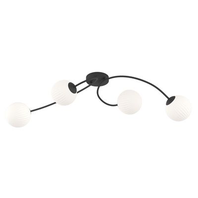 Plafoniera VIBRA E14 Negru 1398_4, Emibig