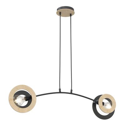 Pendul SKIVA E27 Negru 1409_2, Emibig