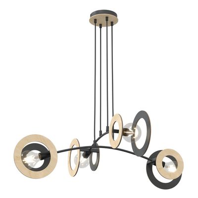 Pendul SKIVA E27 Negru 1409_4, Emibig
