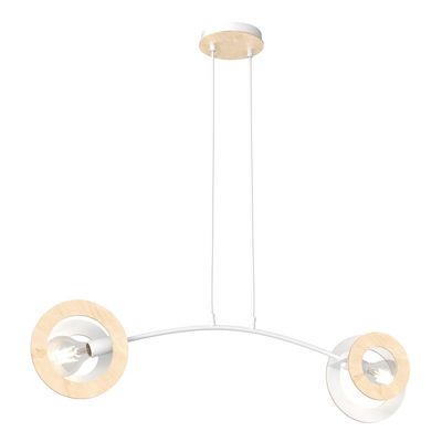 Pendul SKIVA E27 Alb 1410_2, Emibig