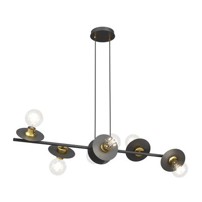 Pendul TOKEN E27 Negru + auriu 1427_6, Emibig
