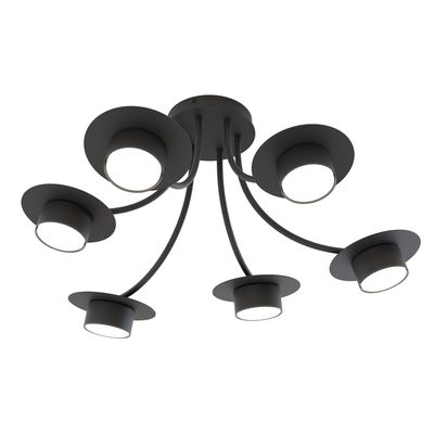 Plafoniera ENSO GX53 Negru 1445_6, Emibig