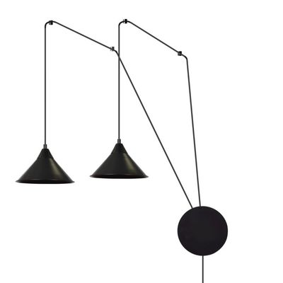 Pendul ABRAMO E27 Negru 160_2, Emibig