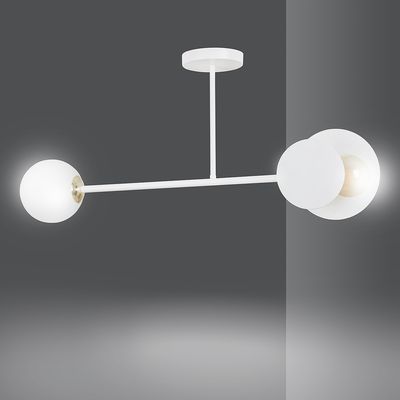 Plafoniera MINERVA E27 Alb 613_2, Emibig