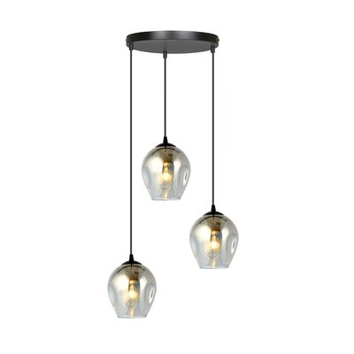 Pendul ISTAR E27 Negru 680_3PREM, Emibig