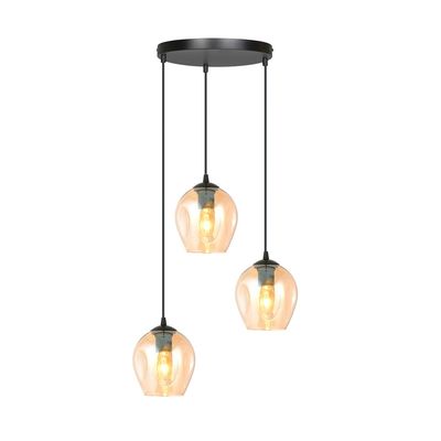 Pendul ISTAR E27 Negru 681_3PREM, Emibig