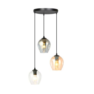 Pendul ISTAR E27 Negru 682_3PREM, Emibig