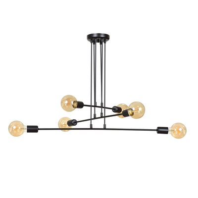 Pendul MULTIPO E27 Negru 696_6, Emibig