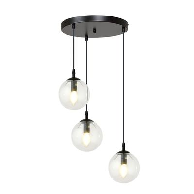 Pendul COSMO E14 Negru 711_3PREM, Emibig