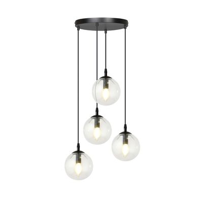 Pendul COSMO E14 Negru 711_4PREM, Emibig