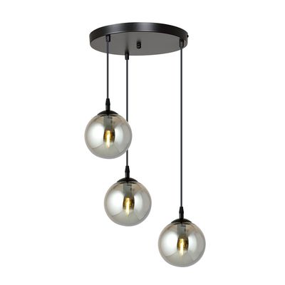 Pendul COSMO E14 Negru 712_3PREM, Emibig