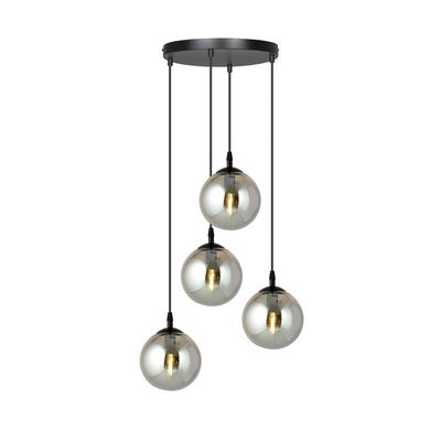 Pendul COSMO E14 Negru 712_4PREM, Emibig