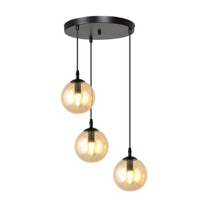 Pendul COSMO E14 Negru 713_3PREM, Emibig