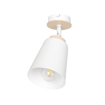 Plafoniera ATLAS E27 Alb 724_1, Emibig