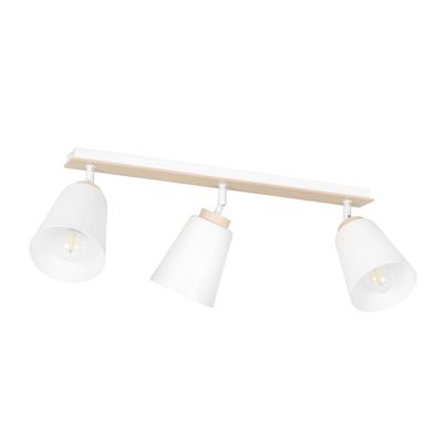 Plafoniera ATLAS E27 Alb 724_3, Emibig