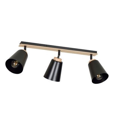 Plafoniera ATLAS E27 Negru 725_3, Emibig