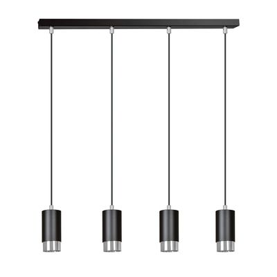 Pendul FUMIKO GU10 Negru + Argintiu 816_4, Emibig